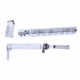 Guntec USA AR-15 Airlite Series Complete Furniture Set, Chrome, AIRLITE-SET-C