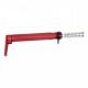 Guntec USA AR-15 Airlite Series Minimalist Stock, Red, AIRLITE-STK-RED