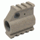 GUNTEC USA AR-15 Aluminum Rail Height Gas Block,Flat Dark Earth GT750R-E