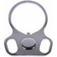 Guntec Usa Ar-15 Ambi Single Point Sling Adapter, Black Chrome, Double-Egg-Bc
