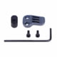 Guntec USA AR-15 / AR-308 Extended Mag Catch Paddle Release, Anodized Grey, EXT-MC-GREY