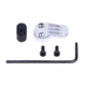 Guntec USA AR-15 / AR-308 Extended Mag Catch Paddle Release, Chrome, EXT-MC-C