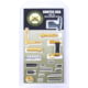 Guntec USA AR-15 Builders Kit w/Ambidextrous Safety, Anodized Gold, BUILD-KIT-AMBI-GOLD