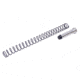 Guntec USA AR-15 Car 42 Braided Wire Buffer Spring &amp; Stainless Steel Car Buffer Combo, Silver C42-SPR+BUF-SS