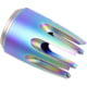 Guntec USA AR-15 Claw Multi-Prong Flash Hider, Matte Rainbow Pvd Coated, AR-CLAW-RPVD