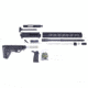 Guntec USA AR-15 Complete 5.56 Upper Receiver w/o Lower Parts Kit, N.1, 15in Ultralight M-LOK Handguard, MLS Gen 2 Stock Assembly, Carbine Length, .750 Gas Block, 16in 5.56mm M4 4150 Barrel, 1-7 Twist, 1/2x28 A2 Birdcage, Black, AR556-KIT-1