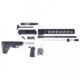Guntec USA AR-15 Complete 5.56 Upper Receiver w/o Lower Parts Kit, N.3, 15in Air-Lok M-Lok Handguard, MLS Gen 2 Stock Assembly, Carbine Length, .750 Gas Block, 16in 5.56mm M4 4150 Barrel, 1-7 Twist, 1