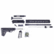 Guntec USA AR-15 Complete 5.56 Upper Receiver w/o Lower Parts Kit, N.5, 15in Ultralight Series M-LOK Handguard, MLS Gen 2 Stock Assembly, Carbine Length, .750 Gas Block, 16in 5.56mm M4 4150 Barrel, 1-7 Twist, 1/2x28 A2 Birdcage, Black, AR556-KIT-5