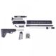 Guntec USA AR-15 Complete 5.56 Upper Receiver w/o Lower Parts Kit, N.5, 15in Ultralight Series M-Lok Handguard, MLS Gen 2 Stock Assembly, Carbine Length, .750 Gas Block, 16in 5.56mm M4 4150 Barrel, 1-