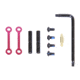 Guntec USA AR-15 Complete Anti-Rotation Trigger/Hammer Pin Set, Anodized Rose, GT-ARP-ROSE