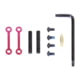 Guntec USA AR-15 Complete Anti-Rotation Trigger/Hammer Pin Set, Anodized Rose, GT-ARP-ROSE