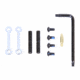 Guntec USA AR-15 Complete Anti-Rotation Trigger/Hammer Pin Set, Chrome, GT-ARP-C