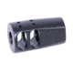 Guntec USA AR-15 CQB Micro Steel Compensator, 1/2x28 TPI, .223 Cal, Black Nitride, CQB-COMP