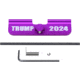Guntec USA AR-15 Ejection Port Dust Cover Assembly, Gen 3, Anodized Purple, 223GATE-G3-TRUMP-G2-PURPLE
