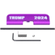 Guntec USA AR-15 Ejection Port Dust Cover Assembly, Gen 3, Anodized Purple, 223GATE-G3-TRUMP-G2-PURPLE