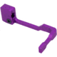 Guntec USA AR-15 Extended Bolt Catch Release, Anodized Purple, GT-EBR-PURPLE