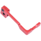 Guntec USA AR-15 Extended Bolt Catch Release, Anodized Red, GT-EBR-RED
