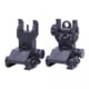 Guntec USA AR-15 EZ Sights Thin Profile Polymer Back Up Iron Sight Set