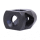 Guntec USA AR-15 Gen 2 Micro Multi Port Muzzle Compensator, 1.5 inch, 5.56/.223, 1/2x28 TPI, Black Nitride, MMC-223, EDEMO1