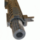 GUNTEC USA AR-15 Gen 2 Micro Reverse Thread Slip Over Socom Style Fake Suppressor,.223cal,Black SOCOM-MINI