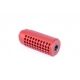 Guntec USA AR-15 Gen 2 Micro Reverse Thread Slip Over Socom Style Fake Suppressor, Red Anodized, SOCOM-MINI-RED