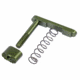Guntec USA AR-15 Mag Catch Assembly w/Extended Mag Button, Anodized Green, GT-MC-ASSEMBLY-GREEN