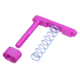 Guntec USA AR-15 Mag Catch Assembly w/ Extended Mag Button, Anodized Pink, GT-MC-ASSEMBLY-PINK
