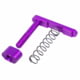 Guntec USA AR-15 Mag Catch Assembly w/Extended Mag Button, Anodized Purple, GT-MC-ASSEMBLY-PURPLE