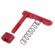 Guntec USA AR-15 Mag Catch Assembly w/Extended Mag Button, Anodized Red, GT-MC-ASSEMBLY-RED