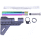 Guntec USA AR-15 Micro Breach Pistol Brace Kit, Matte Rainbow Pvd, GT-MBPB-M-RPVD