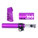 Guntec USA AR-15 Micro Honeycomb Pistol Furniture Set, Anodized Purple, MICRO-HCP-SET-PURPLE