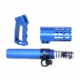 Guntec USA AR-15 Micro Pistol Furniture Set, Anodized Blue, MICRO-P-SET-BLUE
