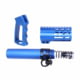 Guntec USA AR-15 Micro Pistol Furniture Set, Anodized Blue, MICRO-P-SET-BLUE