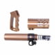 Guntec USA AR-15 Micro Pistol Furniture Set, Anodized Bronze, MICRO-P-SET-BRZ