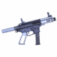 Guntec USA AR-15 Micro Pistol Furniture Set, Anodized Grey, MICRO-P-SET-GREY