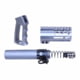 Guntec USA AR-15 Micro Pistol Furniture Set, Anodized Grey, MICRO-P-SET-GREY