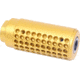 Guntec USA AR-15 Micro Reverse Thread Slip Over Socom Style Fake Suppressor, Gen 2, Anodized Gold, SOCOM-MINI-GOLD