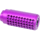 Guntec USA AR-15 Micro Reverse Thread Slip Over Socom Style Fake Suppressor, Gen 2, Anodized Purple, SOCOM-MINI-PURPLE