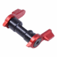 Guntec USA AR-15 Multi Degree Short Throw Ambi Safety, Anodized Red, AMBI-STMD-RED