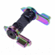 Guntec USA AR-15 Multi Degree Short Throw Ambidextrous Safety, Rainbow Pvd, AMBI-STMD-RPVD