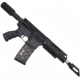 Guntec USA AR-15 Pistol Buffer Tube Kit, Black ARPISTUBE