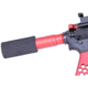 Guntec USA AR-15 Pistol Buffer Tube Kit, Red, ARPISTUBE-RED