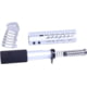 Guntec USA AR-15 Pistol Furniture Set, Anodized Clear, AR-PISTOL-SET-MLK-CLEAR