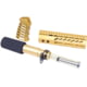 Guntec USA AR-15 Pistol Furniture Set, Anodized Gold, AR-PISTOL-SET-MLK-GOLD