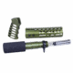 Guntec USA AR-15 Pistol Furniture Set, Anodized Green, AR-PISTOL-SET-MLK-GREEN
