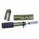 Guntec USA AR-15 Pistol Furniture Set, Anodized Green, AR-PISTOL-SET-MLK-GREEN