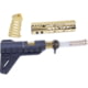 Guntec USA AR-15 Pistol Furniture Set W/Micro Breach Pistol Brace Gold Plated, Gold Plated, AR-PISTOL-SET-MLK-PB-GP