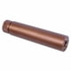 Guntec USA AR-15 Slip Over Fake Suppressor, 5.56mm, 1/2-28, Anodized Bronze, 1326-BRZ