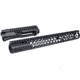 Guntec USA AR-15 Stripped Billet Upper Receiver 15 in Air Lite Series Honeycomb M-LOK Handguard Combo Set, Anodized Black, GT-UPPER-SET-BLK-15HC