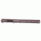GUNTEC USA Ar 15 Stripped Billet Upper Receiver &amp; 15in Ultralight Series M-Lok Handguard Combo Set, Flat Dark Earth, GT-UPPER-SET-FDE-15MLK